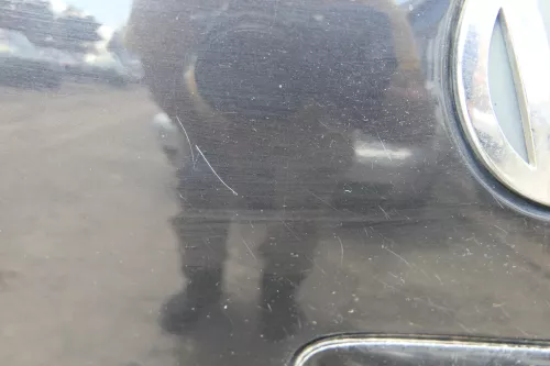 VW Polo 9N3 9N Heckklappe Kofferraumklappe Klappe schwarz LC9Z - Scheibe (183796)