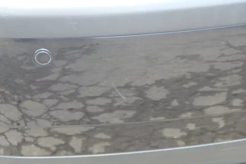 VW Polo 9N 9N3 Stoßstange Heckstoßstange hinten schwarz LC9Z - Einparkhilfe PDC (183798)
