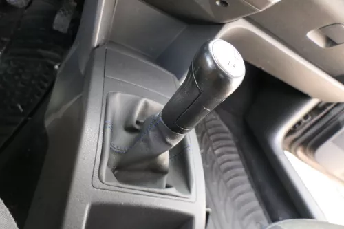 VW Polo 9N 9N3 Schaltknauf Schaltsack Schaltung 6Q1711113G Leder schwarz (183811)