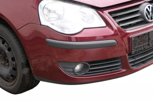 VW Polo 9N3 Stoßstange vorne Frontstoßstange Stoßfänger rot LC3R Grill (183813)