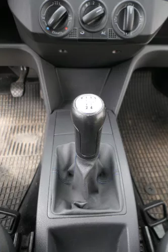 VW Polo 9N 9N3 Schaltknauf Schaltsack Schaltung 6Q1711113G Leder schwarz (183827)