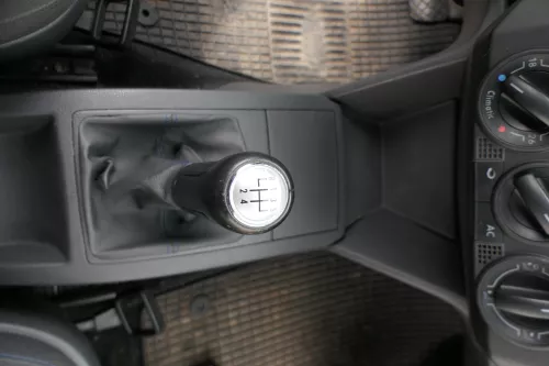 VW Polo 9N 9N3 Schaltknauf Schaltsack Schaltung 6Q1711113G Leder schwarz (183827)