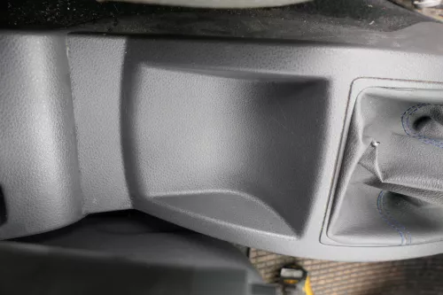 VW Polo 9N 9N3 Schaltknauf Schaltsack Schaltung 6Q1711113G Leder schwarz (183827)