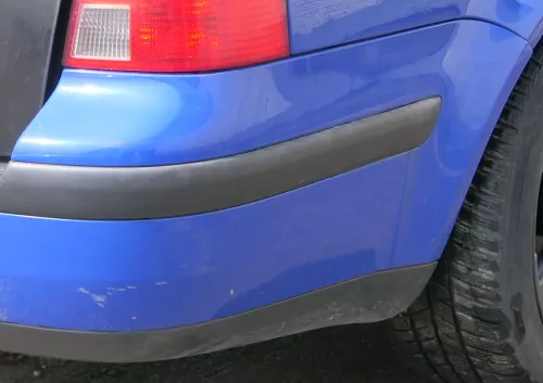 VW Golf 4 Bora Kombi Stoßstange hinten Heckstoßstange Stoßfänger blau LW5Z (183854)