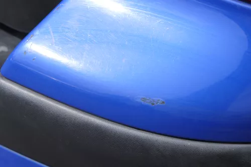 VW Golf 4 Bora Kombi Stoßstange hinten Heckstoßstange Stoßfänger blau LW5Z (183854)