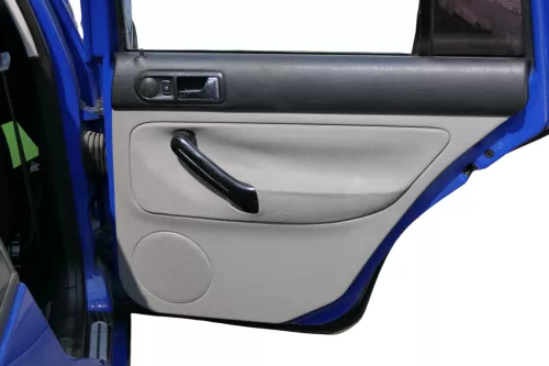 1x VW Golf 4 1J Kombi Türverkleidung Verkleidung Tür hinten rechts grau