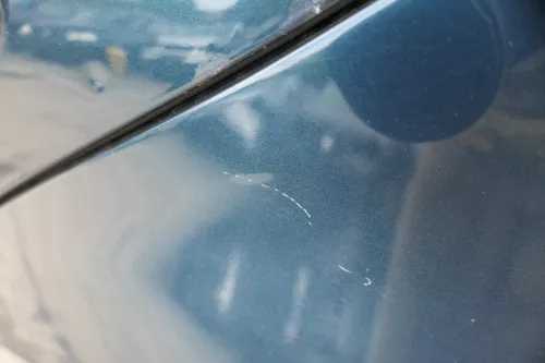 VW Golf 4 Limousine Tür hinten links grün LC6X  (KEINkombi) ohne Anbauteile (183872)