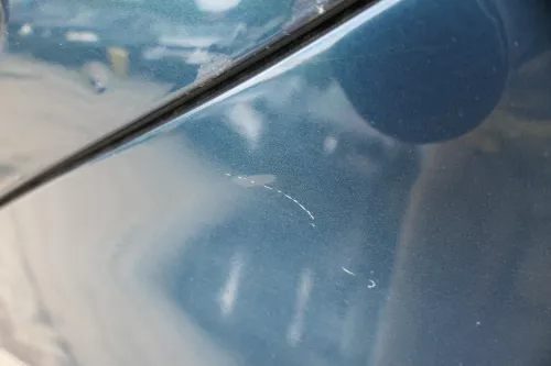 VW Golf 4 Limousine Tür hinten links grün LC6X  (KEINkombi) ohne Anbauteile (183872)