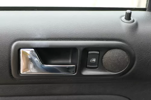 1x VW Golf 4 1J Limousine Türverkleidung Verkleidung Tür hinten links schwarz (183875)