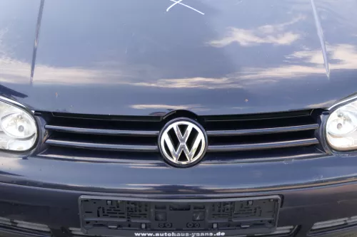 VW Golf 4 1J Stoßstange vorne Stoßfänger vorn blau LA5G (183891)