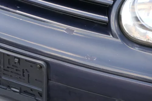 VW Golf 4 1J Stoßstange vorne Stoßfänger vorn blau LA5G (183891)