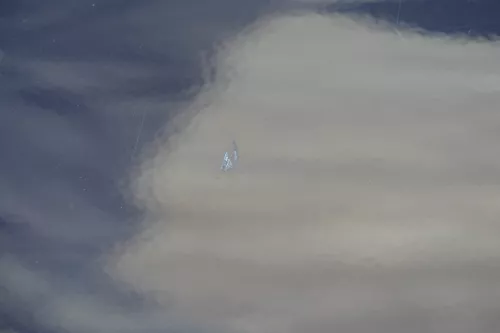 VW Golf 4 Bora Tür hinten links nur Kombi / Variant blau LA5G - ohne Anbauteile (183895)