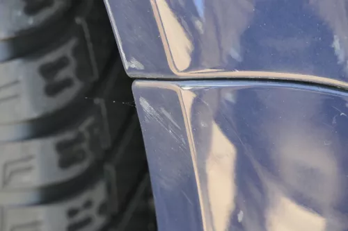 VW Golf 4 Bora Kombi Stoßstange hinten Heckstoßstange Stoßfänger blau LA5G (183899)