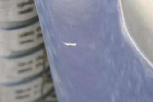 VW Golf 4 Bora Kombi Stoßstange hinten Heckstoßstange Stoßfänger blau LA5G