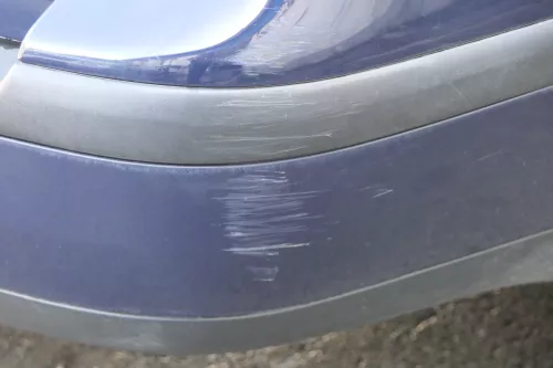 VW Golf 4 Bora Kombi Stoßstange hinten Heckstoßstange Stoßfänger blau LA5G (183899)