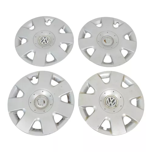 4x original VW Polo 9N Fox Radkappe Radzierkappe 14 Zoll 6Q0601147