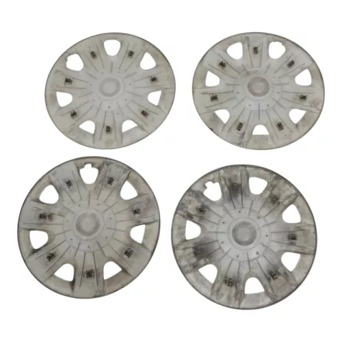 4x original VW Polo 9N Fox Radkappe Radzierkappe 14 Zoll 6Q0601147 (183918)