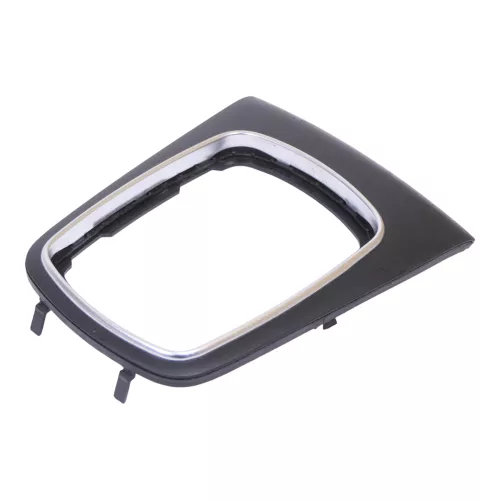 A3 8L Rahmen um Schaltknauf Schaltsack Schaltung Schaltknüppel schwarz Facelift