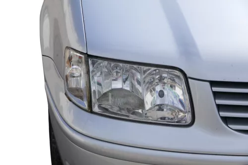 VW Polo 6N2 Stoßstange vorne Frontstoßstange Stoßfänger silber LA7W (183984)