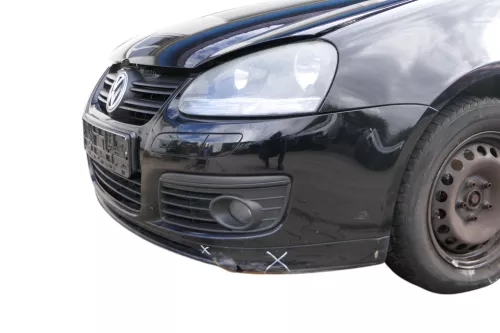 VW Golf 5 1K V Stoßstange vorne Frontoßstange Stoßfänger GTI GT schwarz L041 TD (184027)