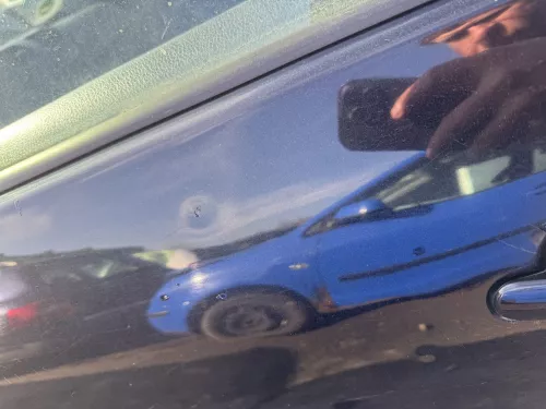 Golf 5 V 1K Tür Türblatt vorne links Fahrertür 2/3-Türer schwarz L041 + Rahmen (184031)