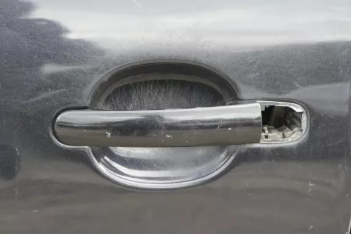 Golf 5 V 1K Tür Türblatt vorne links Fahrertür 2/3-Türer schwarz L041 + Rahmen (184031)