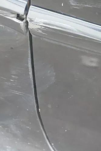 Golf 5 V 1K Tür Türblatt vorne rechts Fahrertür 2/3-Türer schwarz L041 + Rahmen (184032)