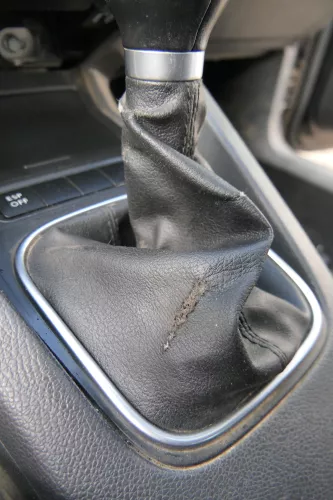 Golf 5 Schaltknauf Schaltsack Schaltknüppel Leder 6-Gang 1k0711113CC Sport GT TD (184040)