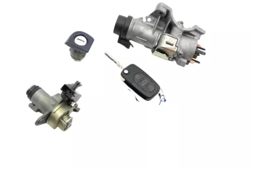 Audi A4 B6 8E Schloßsystem Türschloß +1x Schlüssel Schloß Tü Zündschloß Heckschl