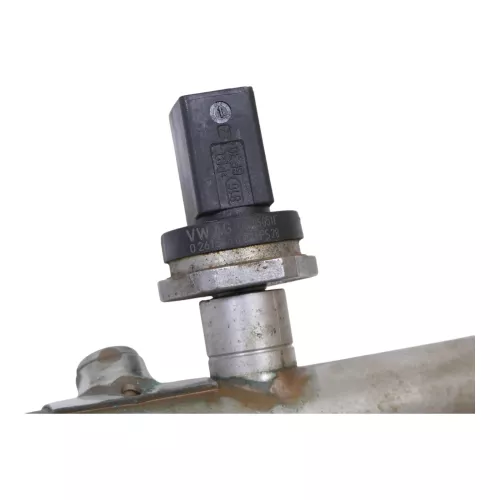 4x A4 8K A5 Einspritzdüse Düse 06K906036 + Einspritzleiste Leiste 06K133317C (184065)