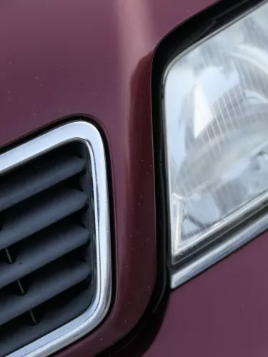 Audi A6 4B Motorhaube Klappe vorn (bis ca. Ende 2001) rot LZ3L mit Grill (184084)