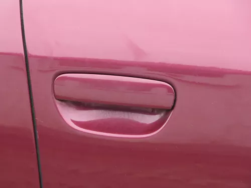 Audi A6 4B C5 Tür nur Türblatt vorne rechts Beifahrertür rot LZ3L - Dellen! (184091)