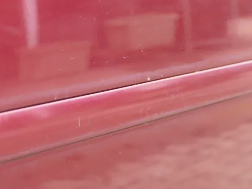 Audi A6 4B C5 Tür nur Türblatt vorne rechts Beifahrertür rot LZ3L - Dellen! (184091)