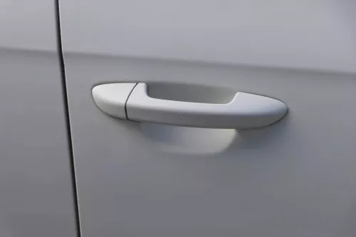 1x VW Passat 3C Türgriff Tür Griff vorne / hinten rechts außen weiß LB9A