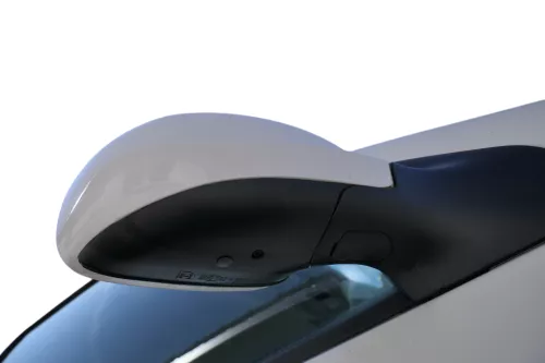 VW Golf 4 Bora elektrischer Spiegel vorne rechts Außenspiegel weiß LB9A Glas (184149)