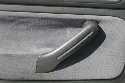 1x VW Golf 4 1J Limousine Türverkleidung Verkleidung Tür hinten links schwarz Ve (184155)