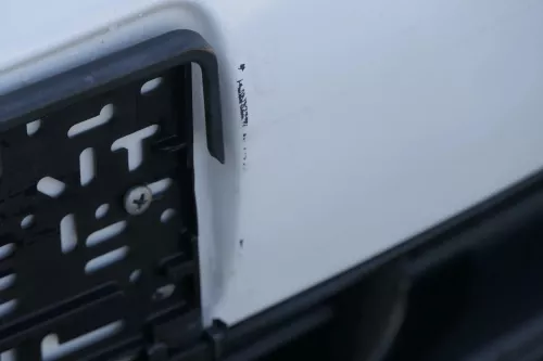 VW Lupo 6X Stoßstange vorne Frontstoßstange Stoßfänger weiß LB9A (184165)
