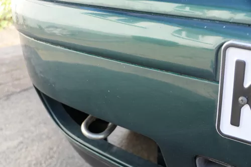 VW Bora Stoßstange vorne Frontstoßstange Stoßfänger vorn grün LC6M SWR (184177)