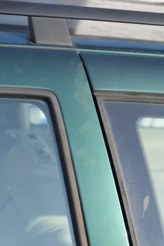 VW Golf 4 Bora Tür hinten links nur Kombi / Variant grün LC6M - ohne Anbauteile (184182)