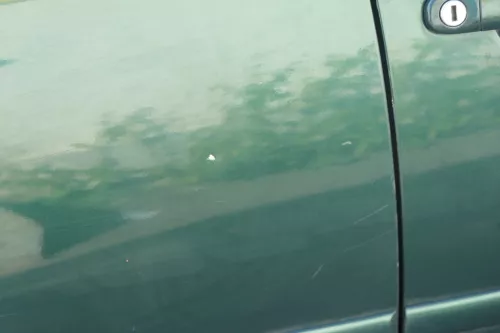 VW Golf 4 Bora Tür hinten rechts nur Kombi / Variant grün LC6M -ohne Anbautei (184183)