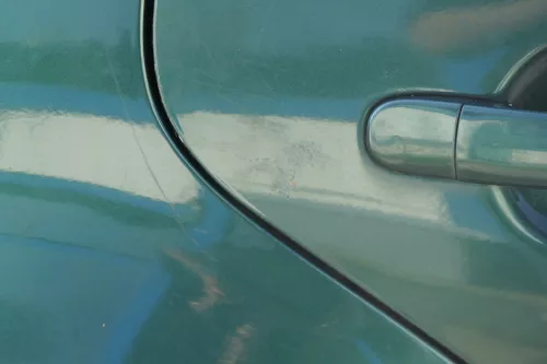 VW Golf 4 Bora Tür hinten rechts nur Kombi / Variant grün LC6M -ohne Anbautei (184183)