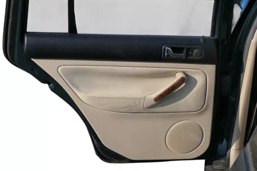 1x VW Golf 4 1J Kombi Türverkleidung Verkleidung Tür hinten links hellbeige besc
