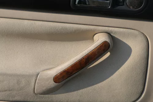 1x VW Golf 4 1J Kombi Türverkleidung Verkleidung Tür hinten links hellbeige besc (184187)