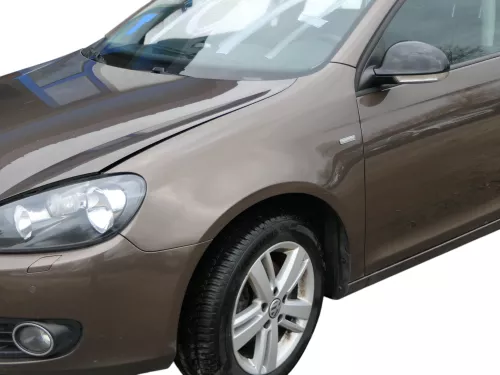 VW Golf 6 Variant Kombi AJ5 Kotflügel vorne links braun LH8Z (184217)