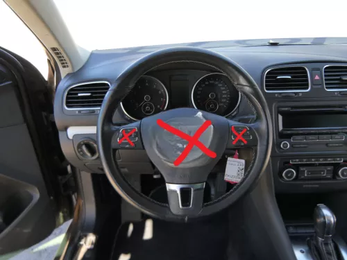 VW Golf 6 Variant Lenkrad Multifunktionslenkrad 5C0419091AK