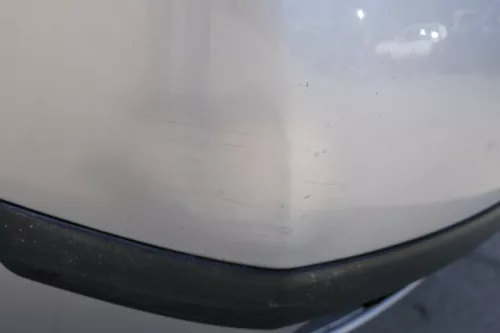 Skoda Fabia 6Y Stoßstange Stoßfänger vorne silber grau LF7T 2000-2004 (184279)