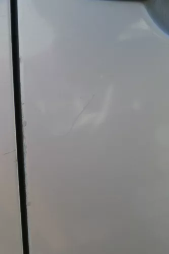 Skoda Fabia 6Y Kombi Limousine Tür vorne rechts Beifahrertür grau silber LF7T (184281)