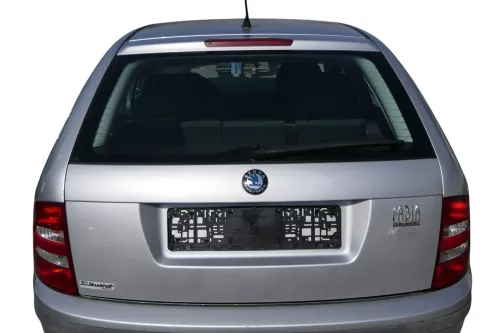 Skoda Fabia 6Y Combi Kombi Heckklappe Klappe silber grau LF7T - OHNE SCHEIBE !!!