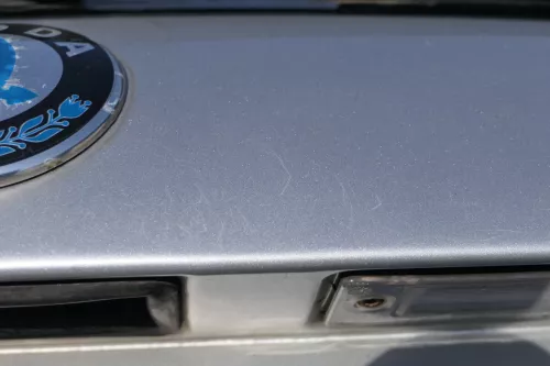 Skoda Fabia 6Y Combi Kombi Heckklappe Klappe silber grau LF7T - OHNE SCHEIBE !!! (184284)