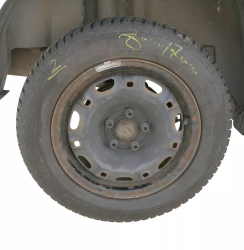 4x Fabia Felgen Reifen 165/70 R14 81T Allwetterreifen M&S 5jx14H2 ET35 5-8mm (184297)